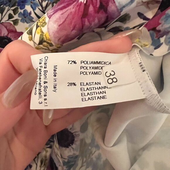 ⭐️HOST PICK! 😮NWT - Chiara Boni La Petite Robe Floral Off-Shoulder Mini - 2 - Picture 14 of 14